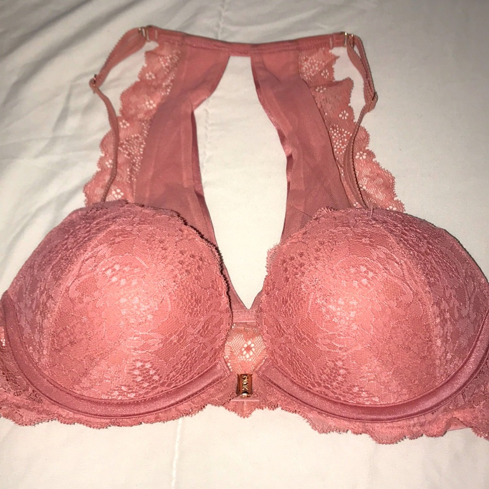 Pink Date Push Up Bra